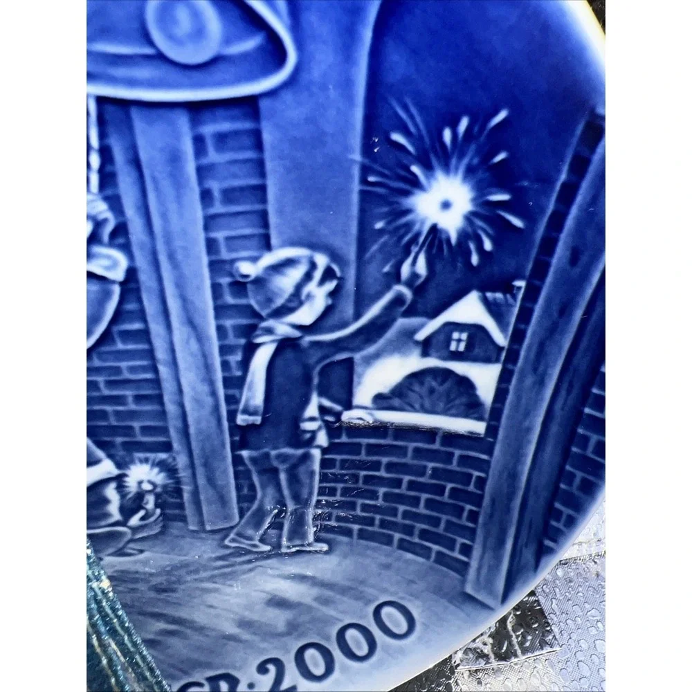 Bing and Grondahl Christmas Plate‎ 2000 Mint